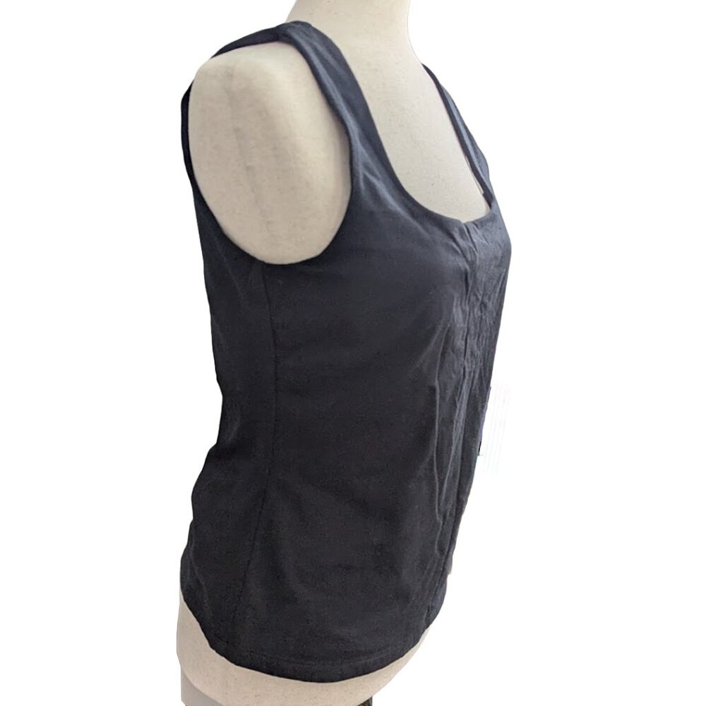 Banana Republic Soft Stretch Black Tank Medium